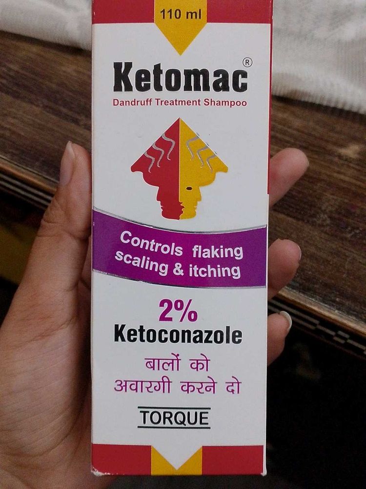 Ketomac Dandruff Treatment Shampoo