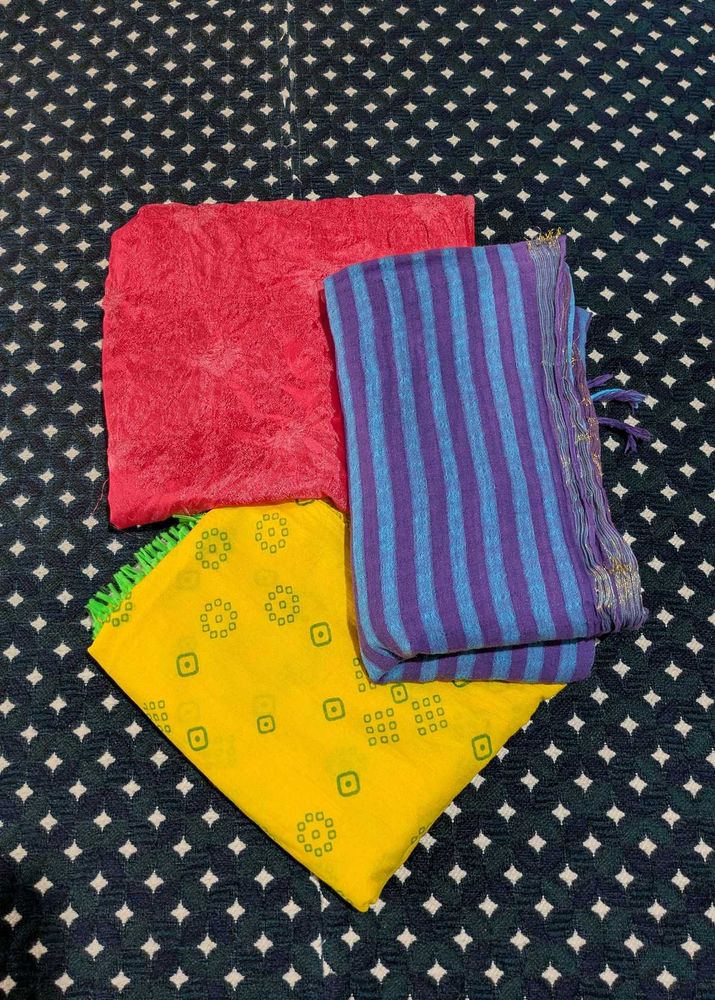Set Of 3 Dupatta.