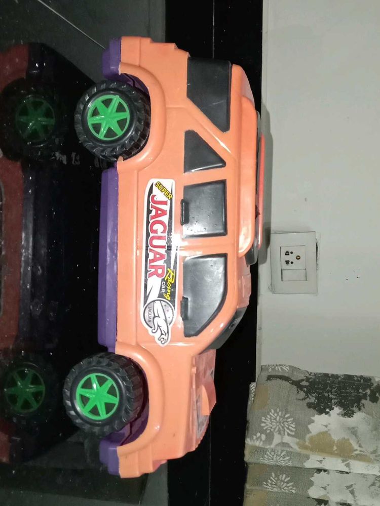 Vintage Jaguar Racing Car Toy