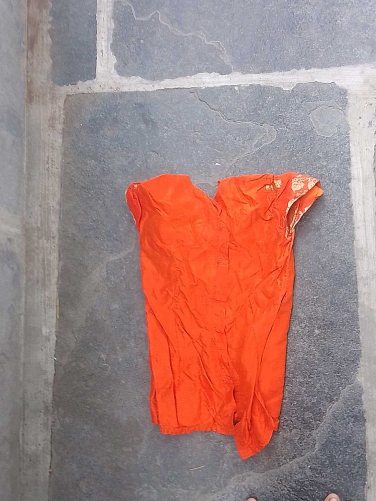 Orange Kurta