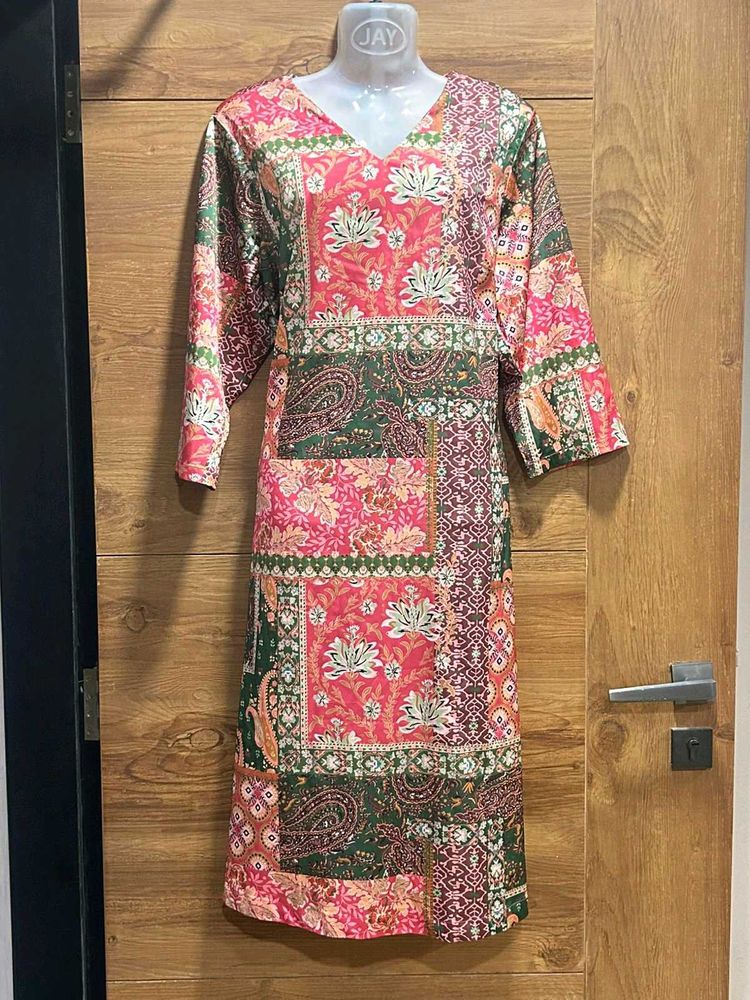 🫰🏻Fablestreet🫰🏻Floral Patchwork Print Straight