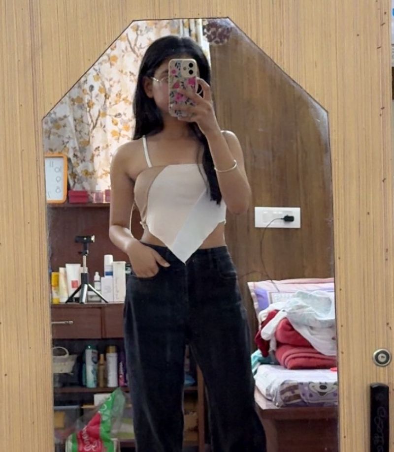 PATCHWORK CAMI TOP