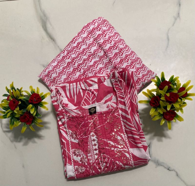 Kurti With Plazzo Set