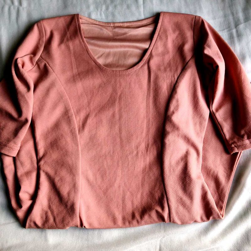 Peach dress - Elegant &amp; Stylish