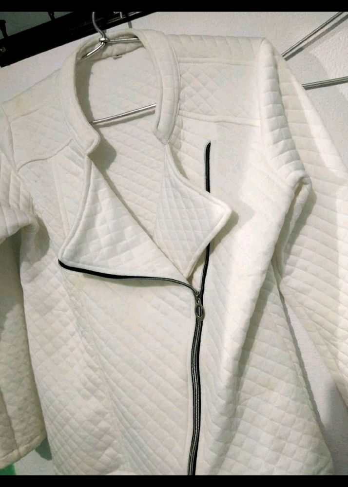 Women White Jacket Must Grab It