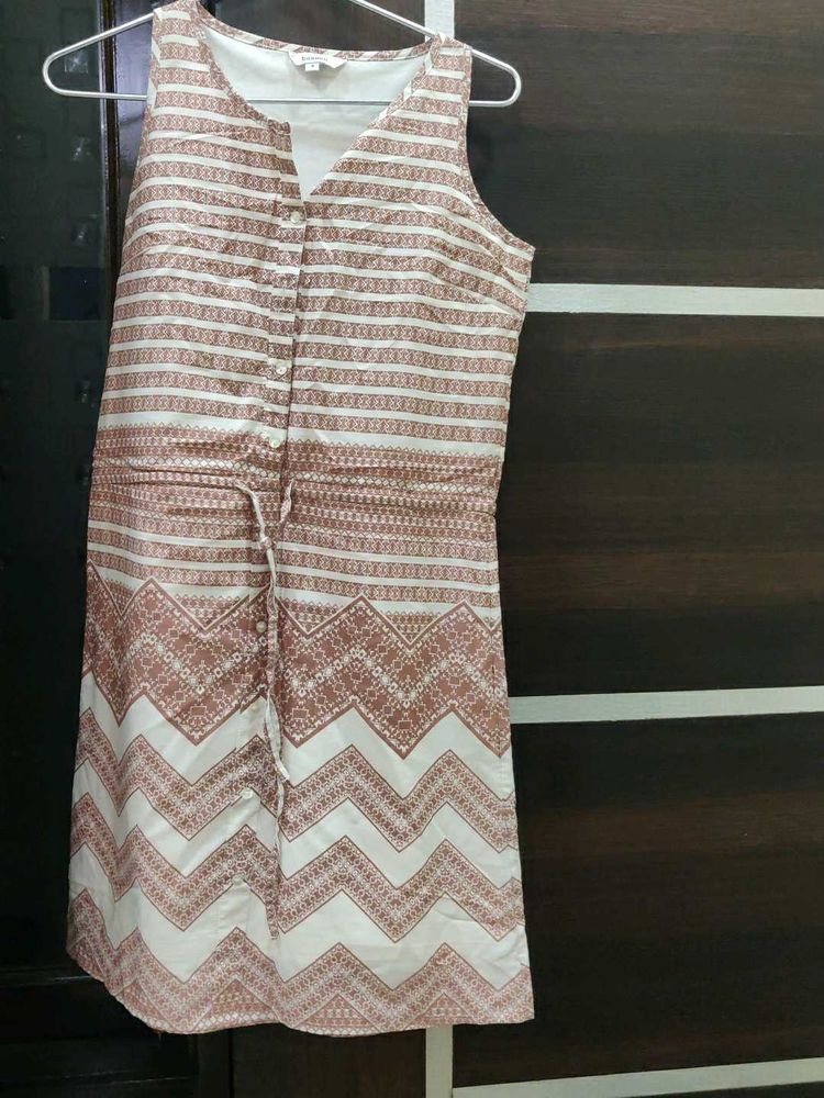 Striped Sleeveless Dress