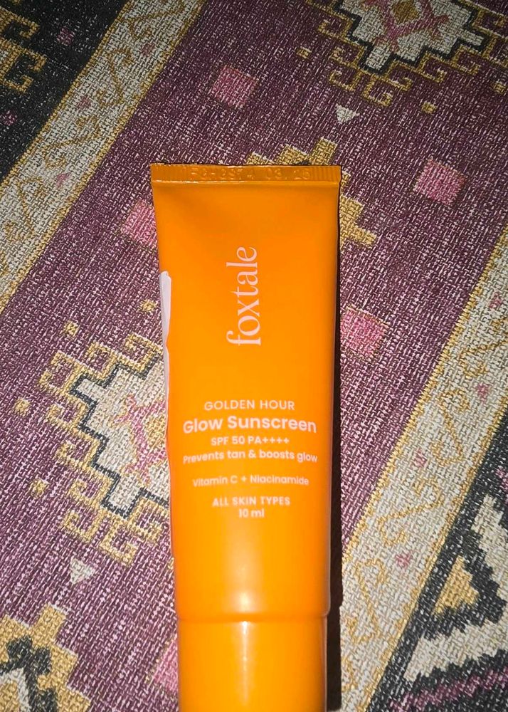 Foxtale SPF 50 Vitamin C Glow Sunscreen with PA+++