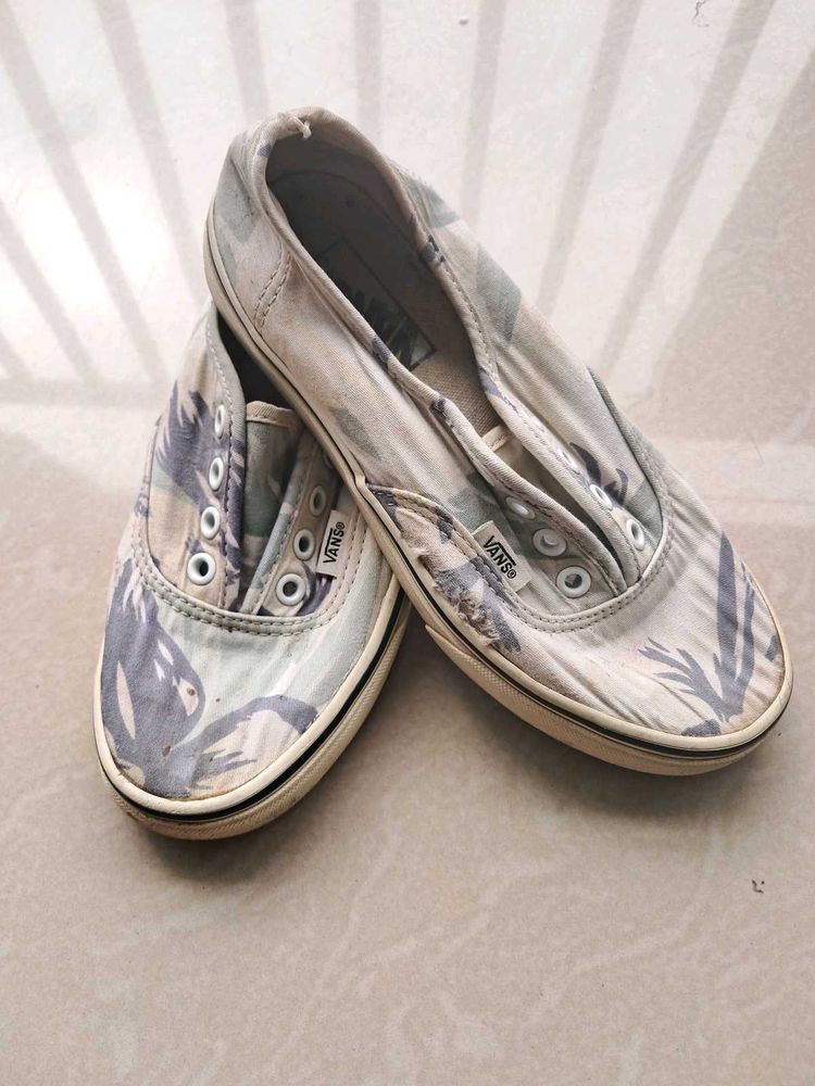 Vans Flower Printed Shoes