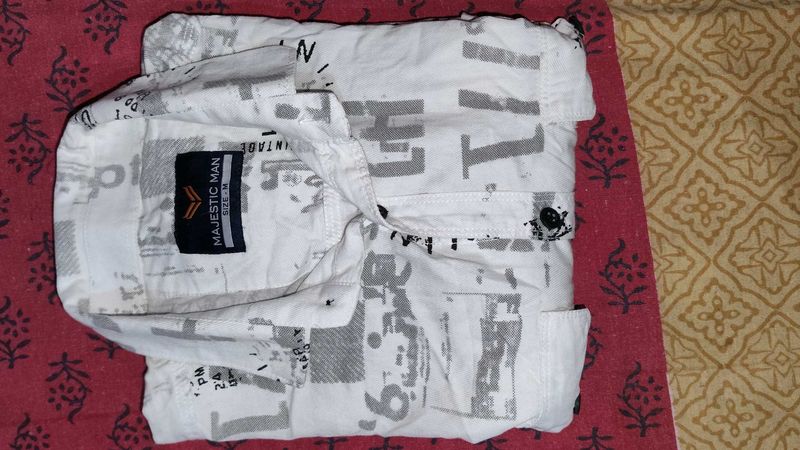 Majestic Man Printed Shirt