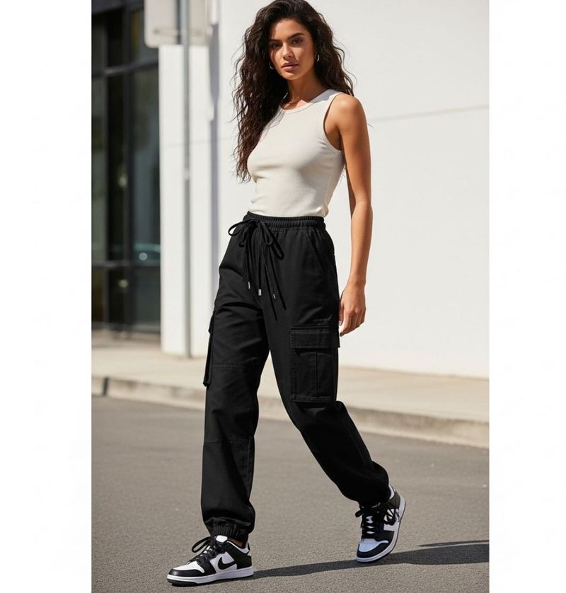 Black Cargo Pants 🤩