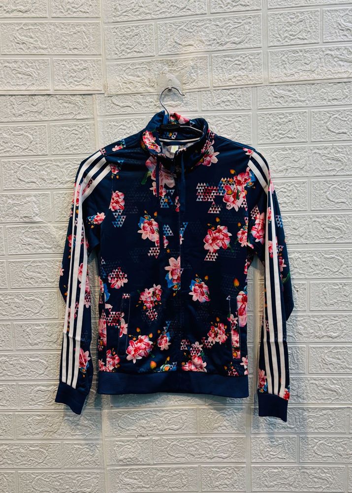 🇺🇸 Adidas Floral Imported Zipper