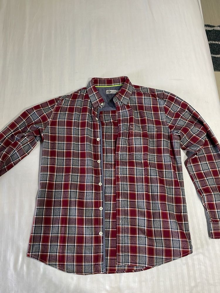 Checked Flannel Shirt