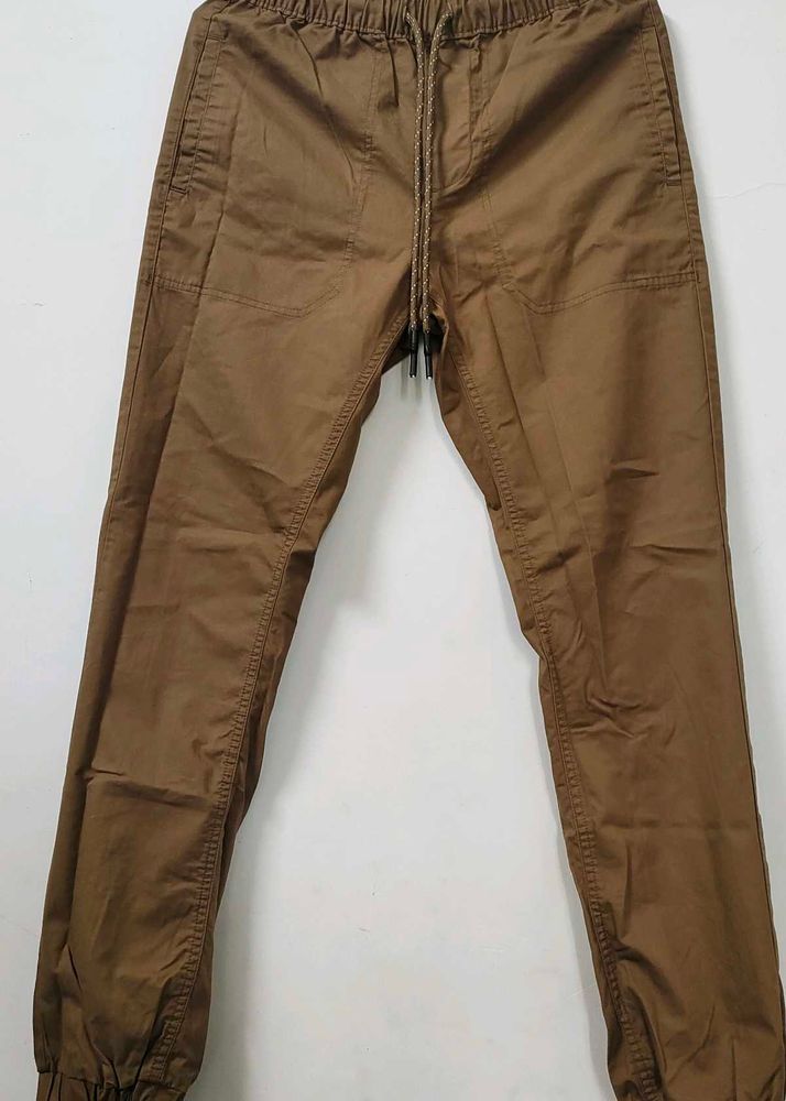 Brown Casual Joggers