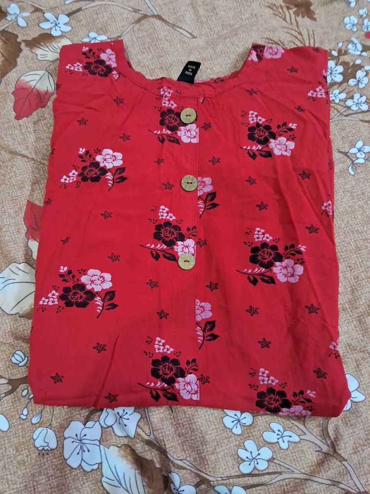 Beautiful Floral Print Tunic