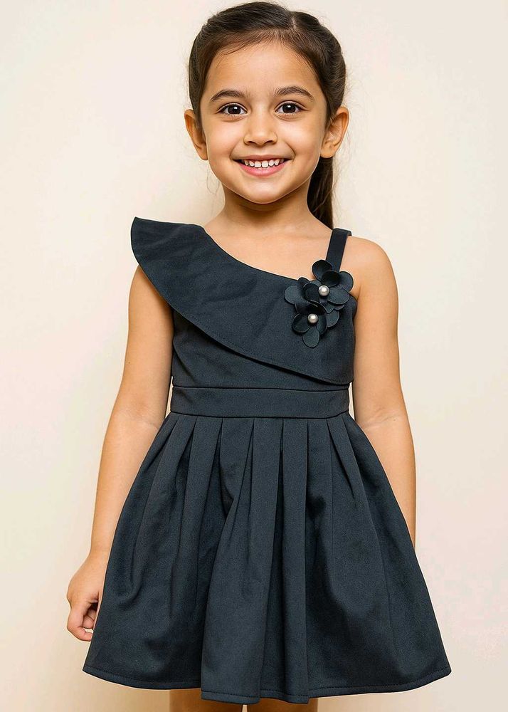 One-Shoulder Party Dress For Kids | Baby Hug
