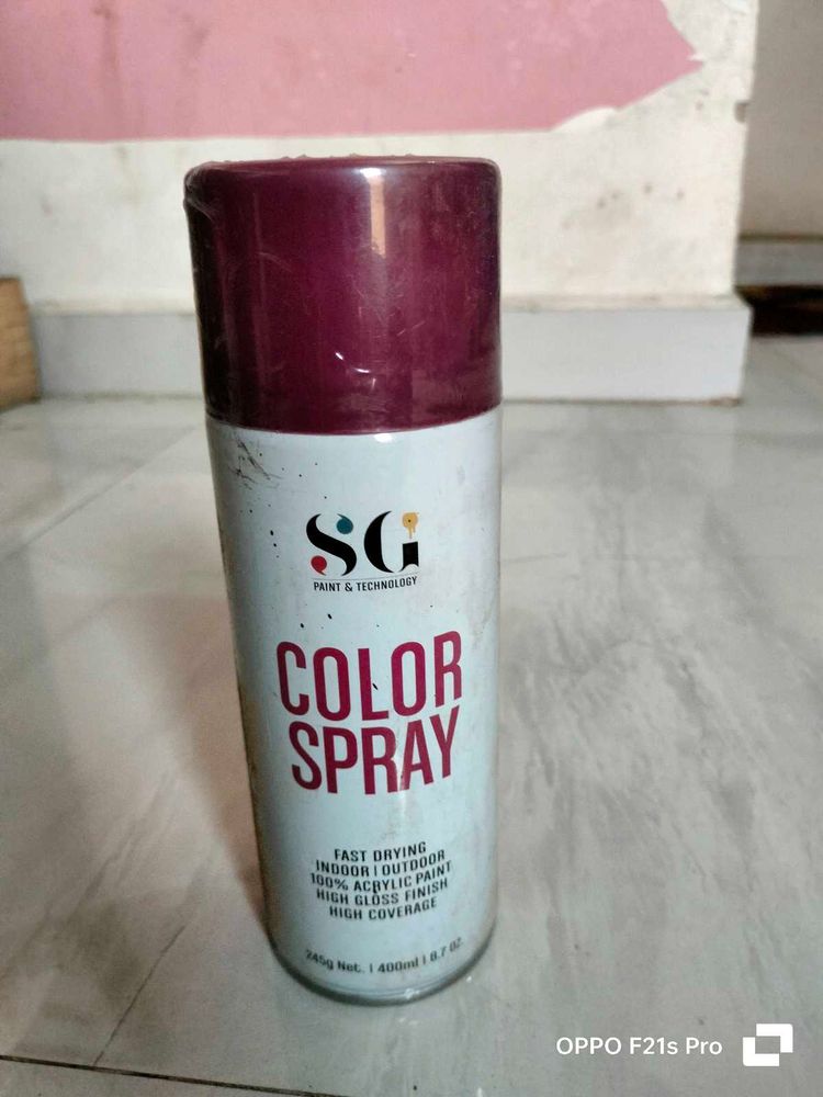 Dark Purple Spray Paint, Quick Drying Spra