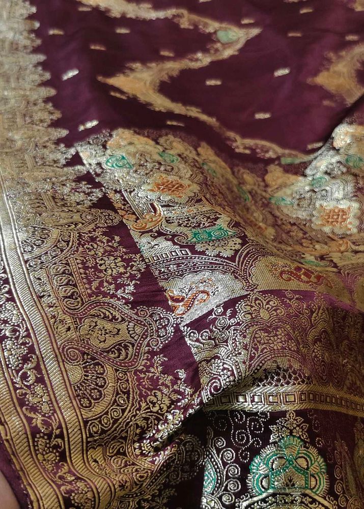 expansive 🔥 high quality Banarasi Saree 😍