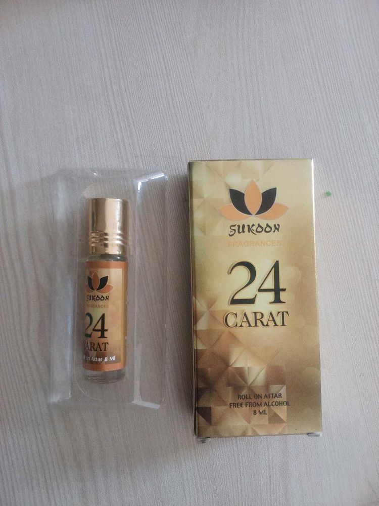 Sukoon 24 Carat Roll-On Attar New