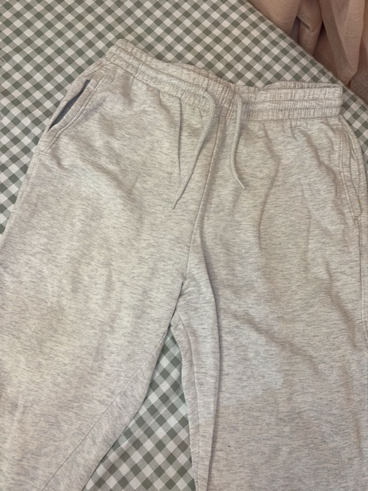Gray Casual Sweatpants