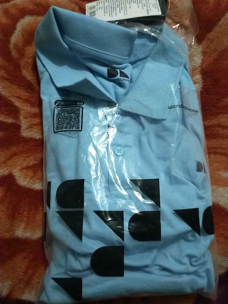 DDLINGS Blue Polo - New with Tags