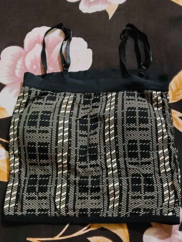 Patterned Cami Top