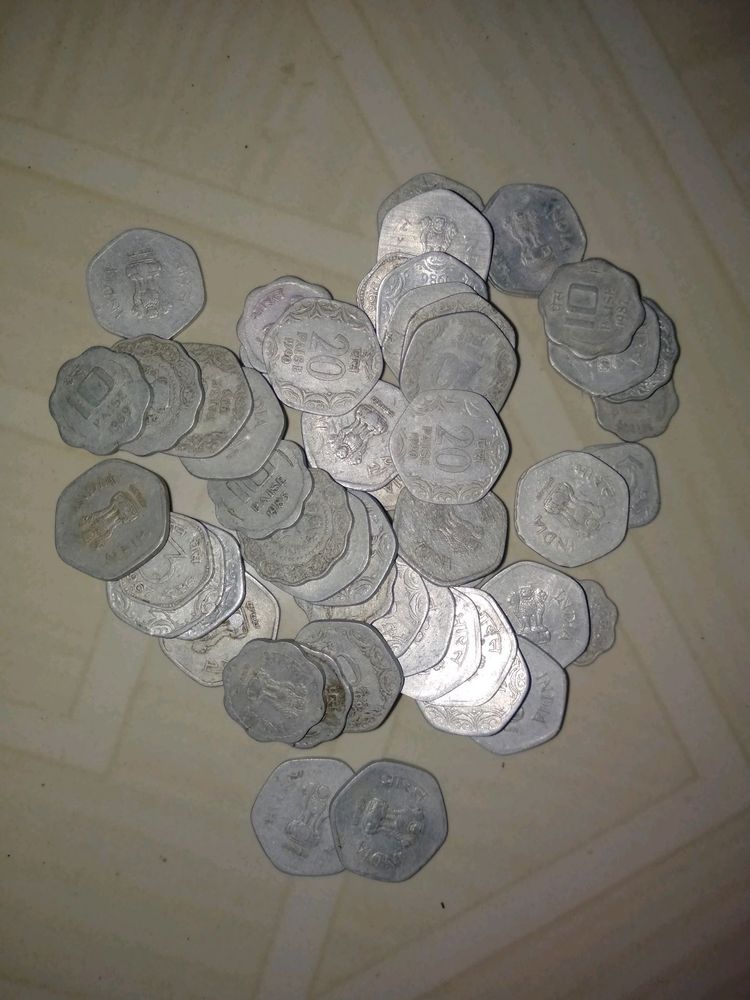 50 old coins