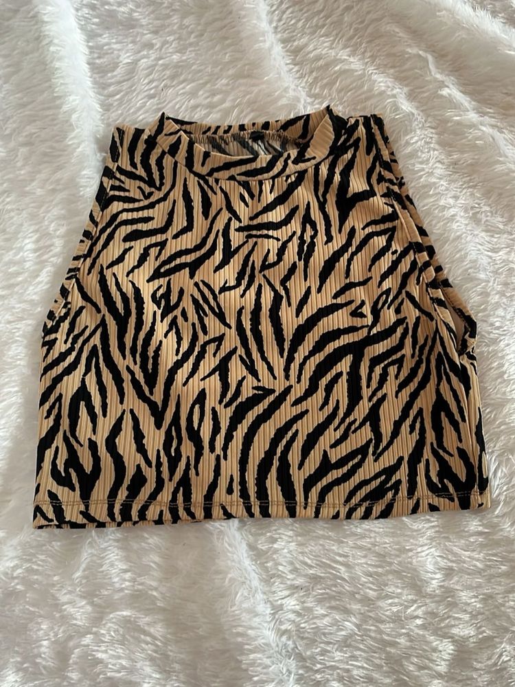 Trendyol Animal Print Tank Top