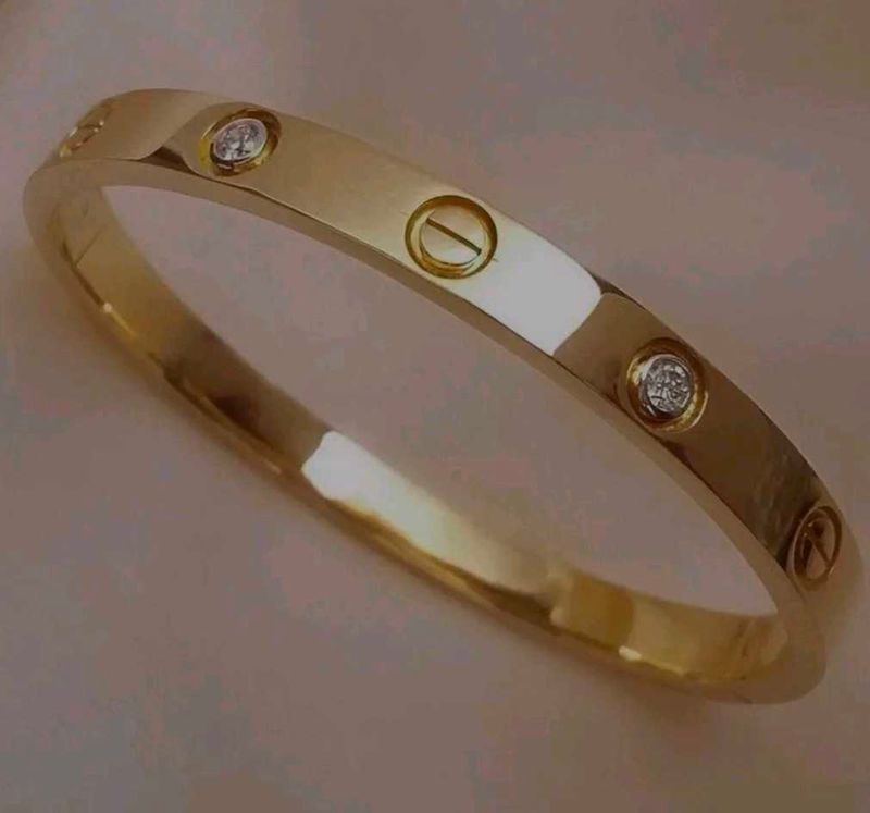 Gold-Tone Bangle Bracelet