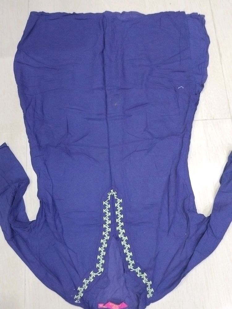 Navy Blue Kurta