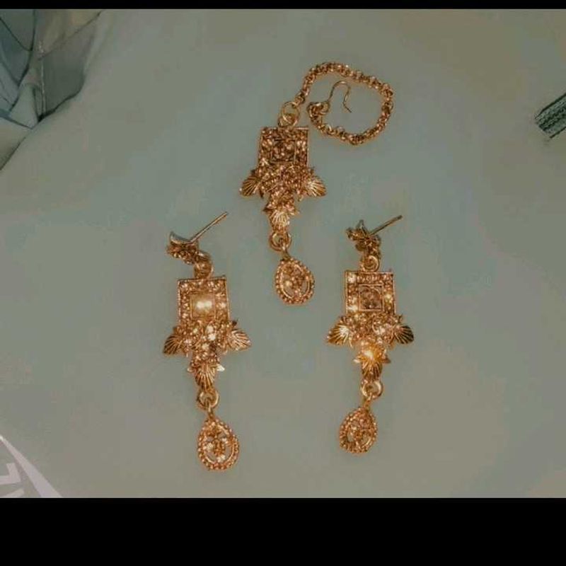 ✨Shining Earing And Mangtika✨