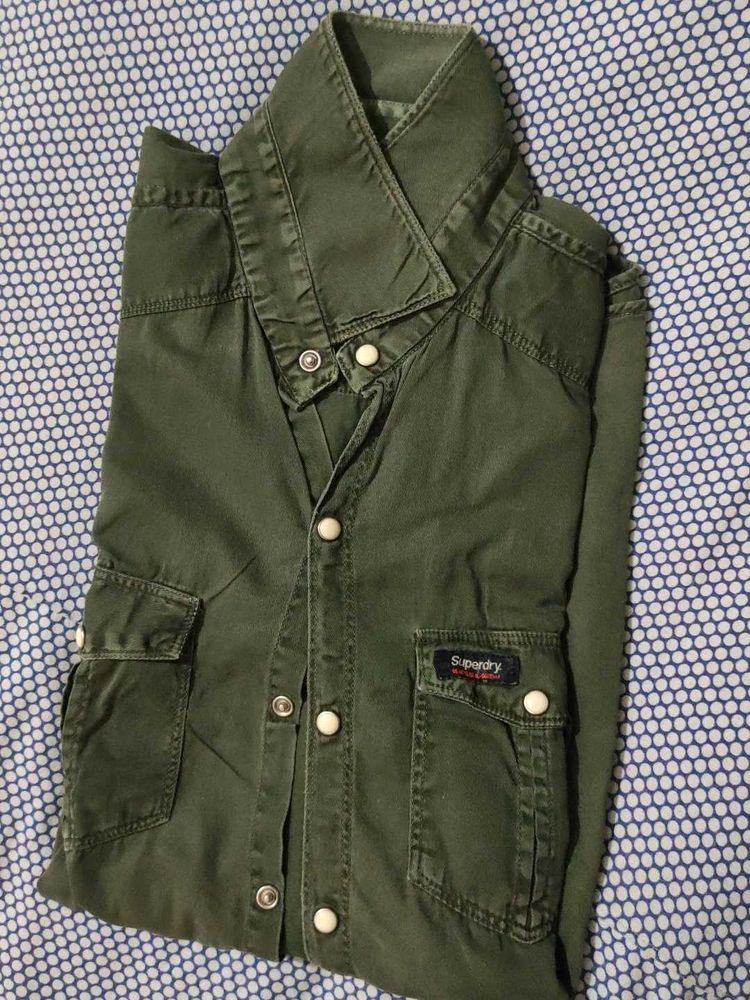 Superdry Olive Green Shirt