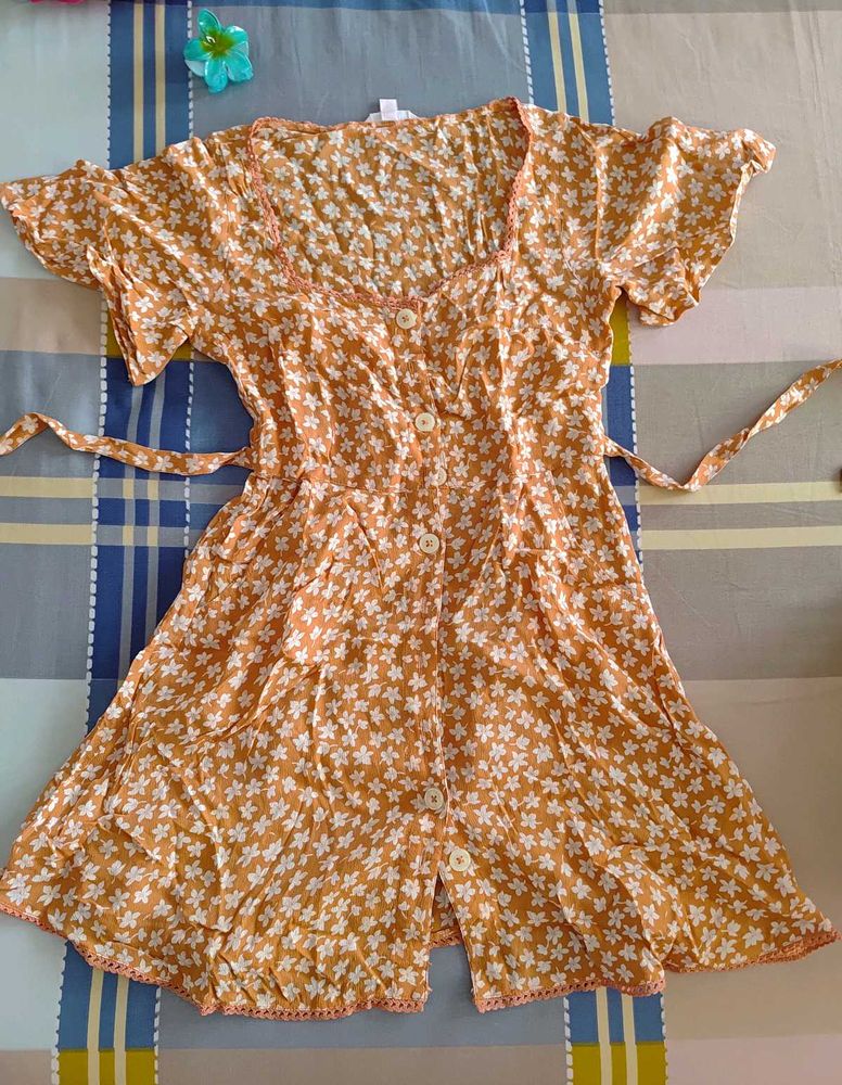 floral print one piece