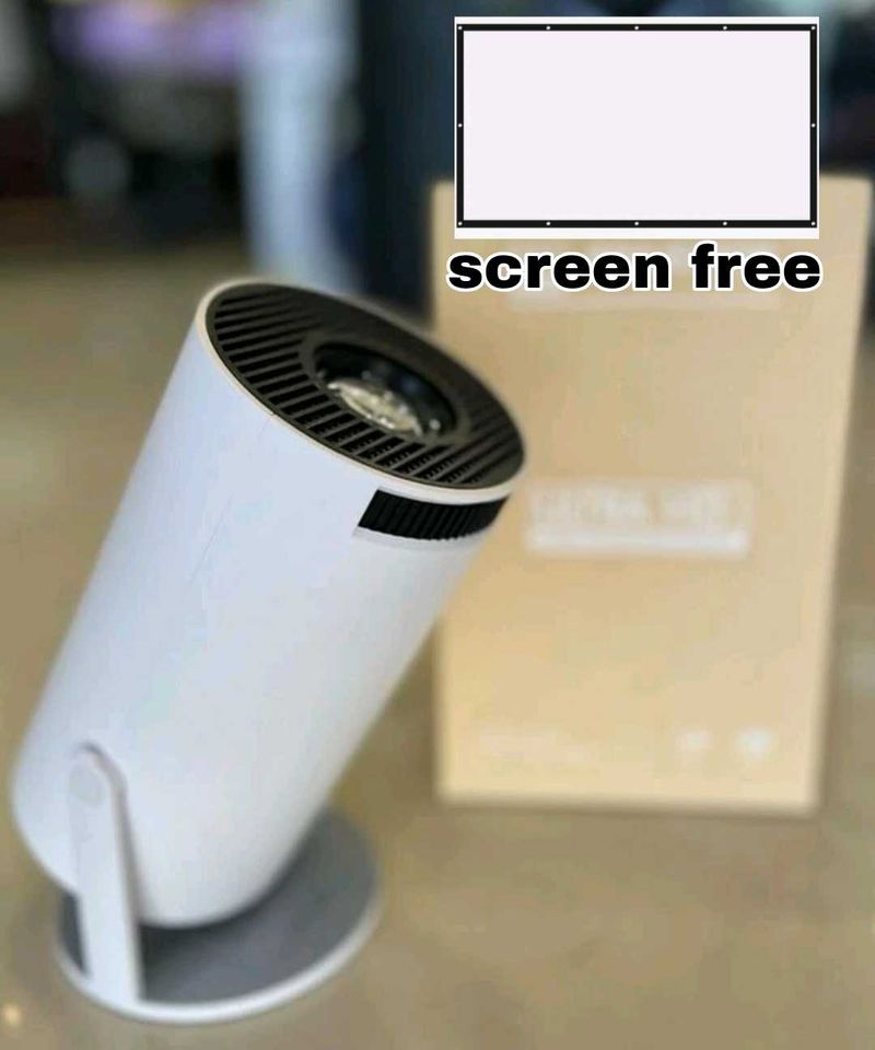 Portable Projector with Free Screen