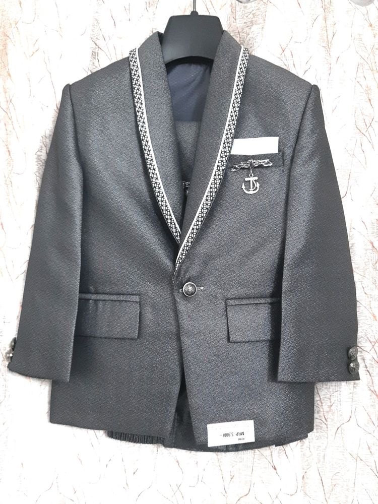 💥60% Off💥2yr Boy Party Wear 3 Piece Suit Set