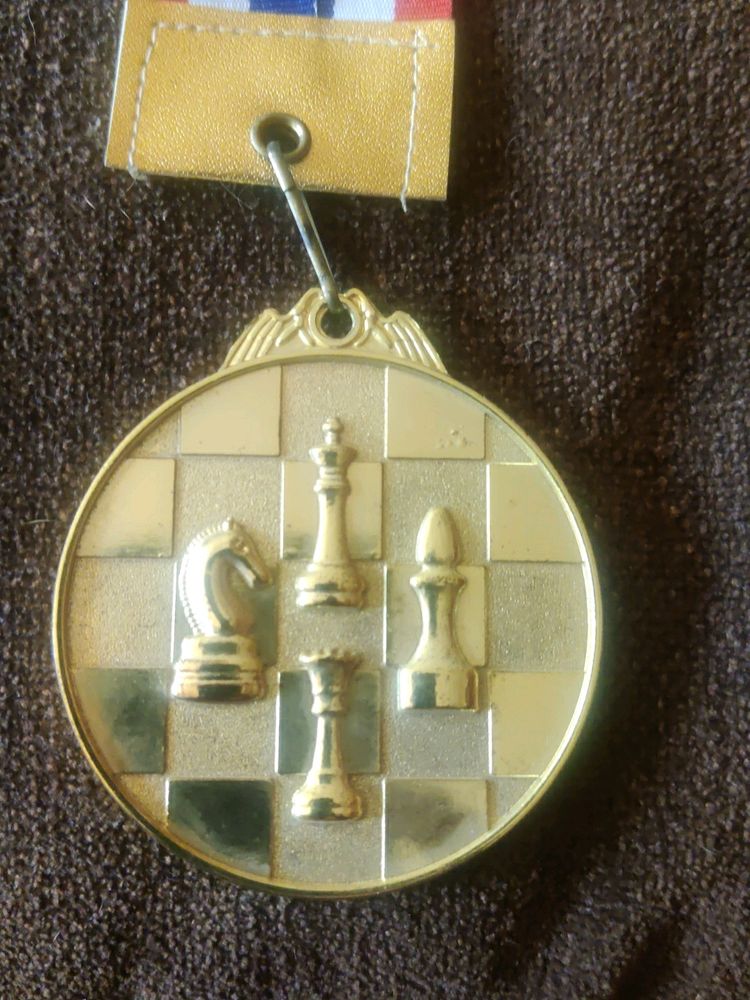 Champion Gold Medal For Chess ♟️♟️