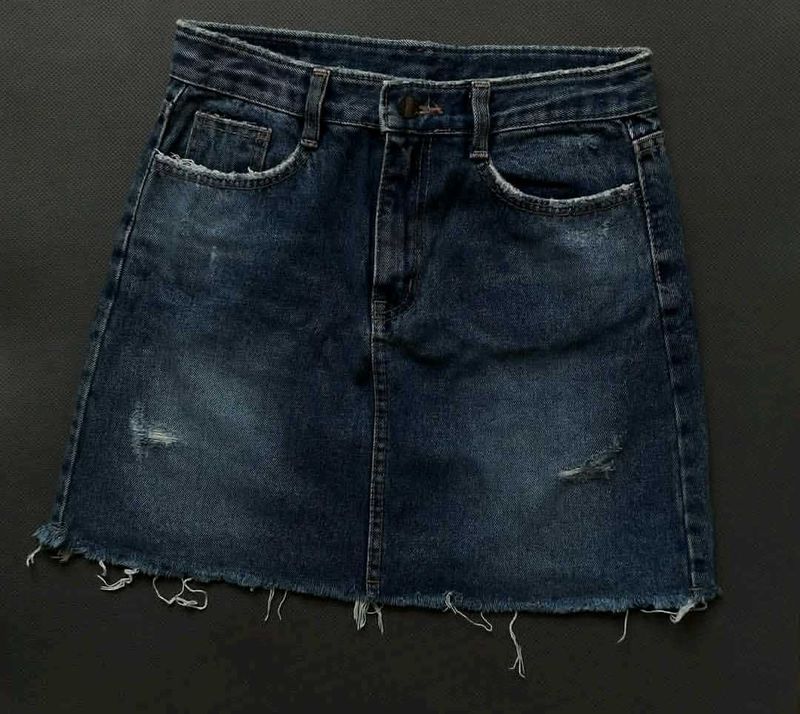 Denim Mini Skirt
