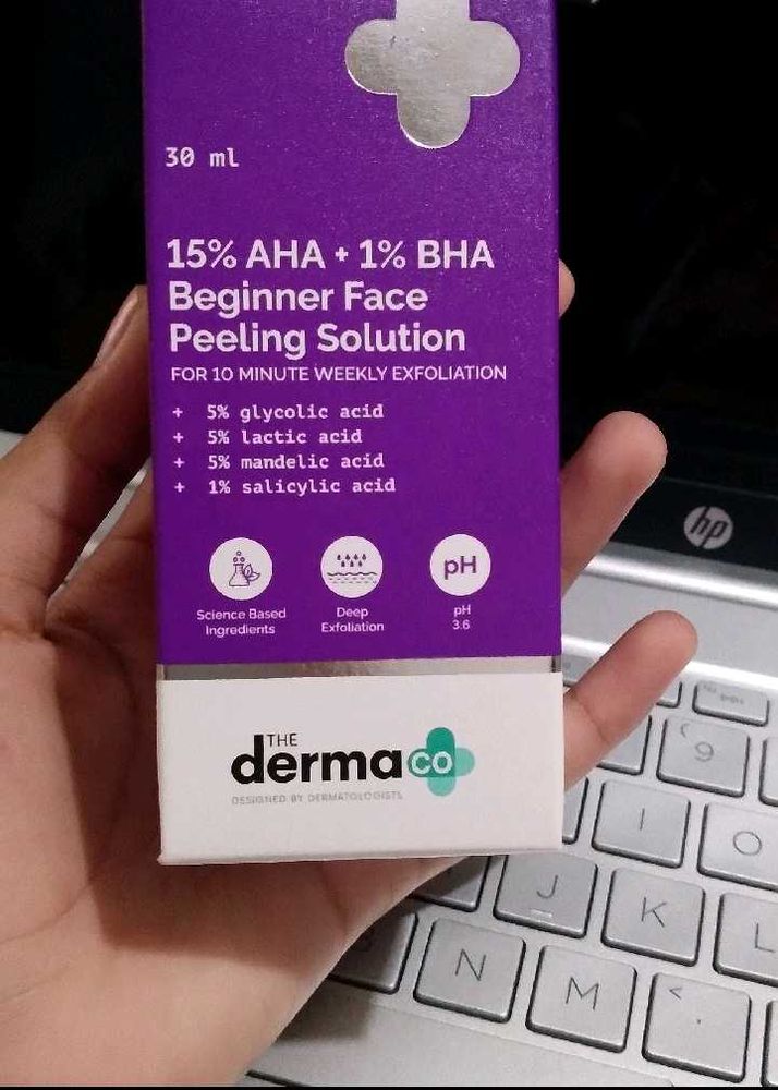 15% AHA + 1% BHA BEGINNER FACE PEELING SOLUTION