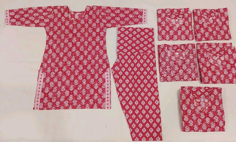 Cotton suit for 10 to 12 years girl