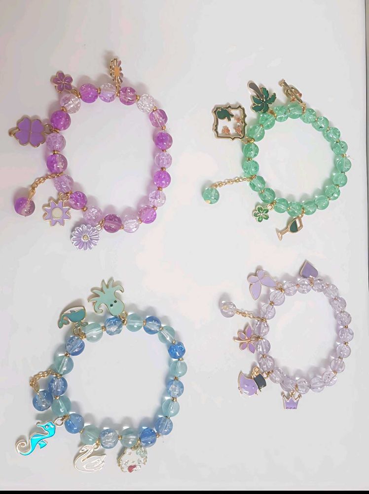 Beaded Charm Bracelets