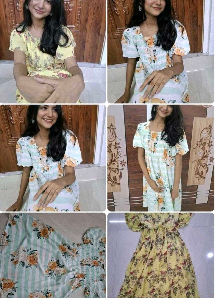 Combo of 2 dresses🌻