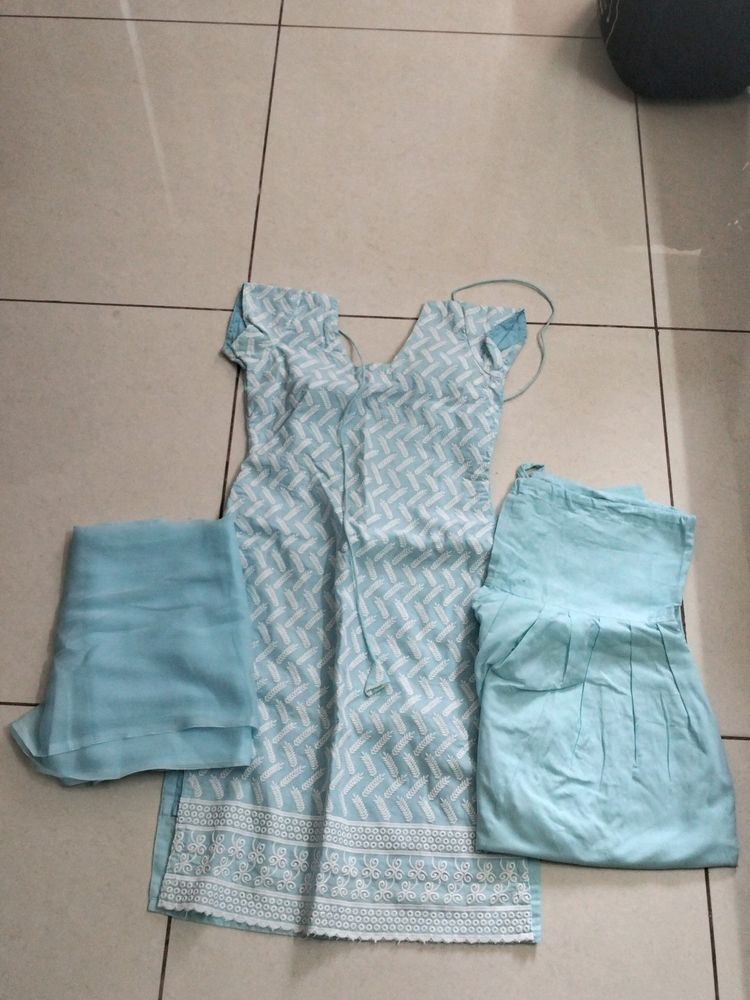 A Cyan Suit