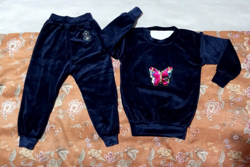 Blue Colour Very Good Top Lower