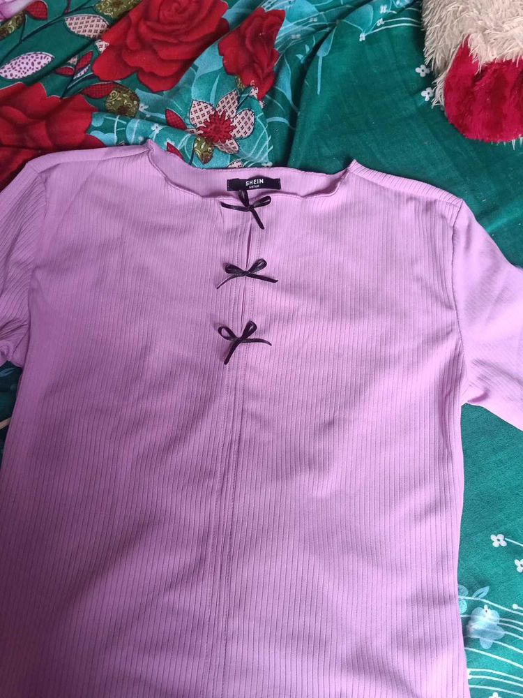 Ribbed Long Sleeve Top