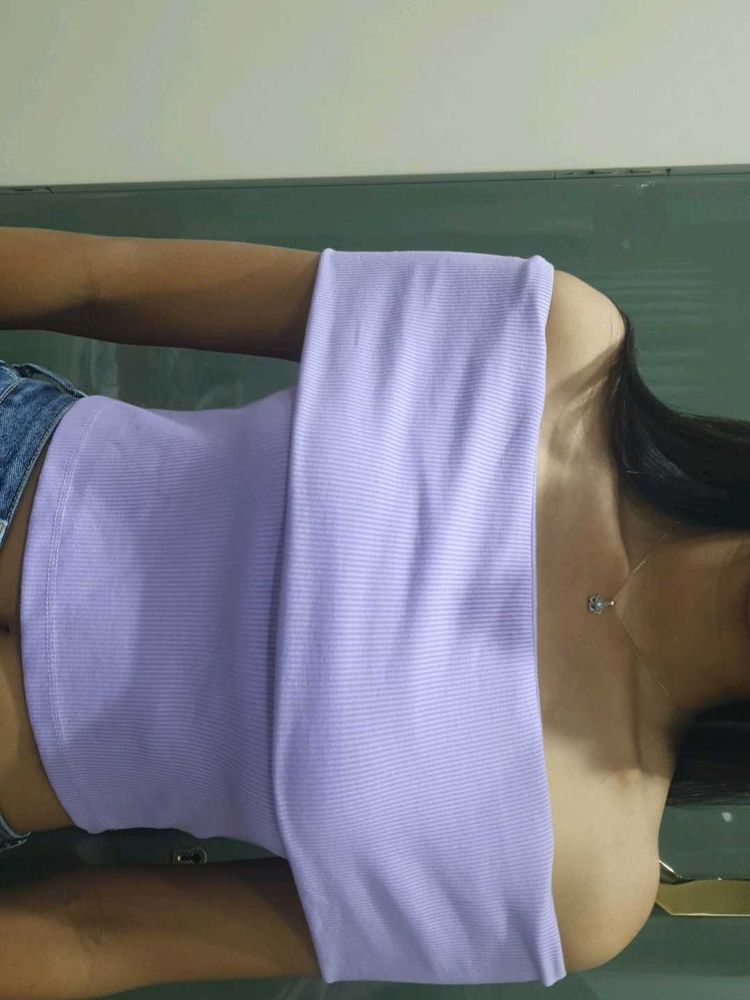 Lilac Tube Top
