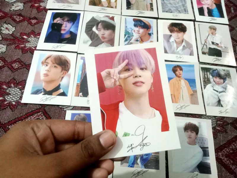BTS Photocards