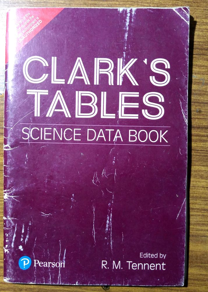 😎Clark&#39;s Tables -Science Data Book---Most Usefull