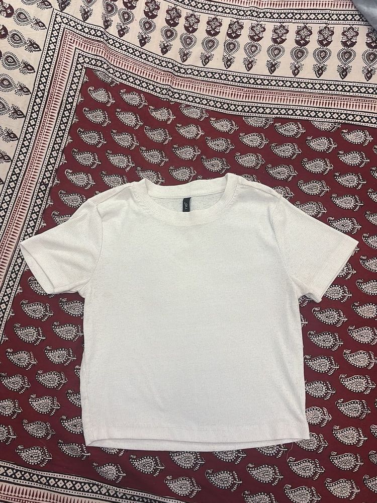 Rio White XS Crop Top Good Condition