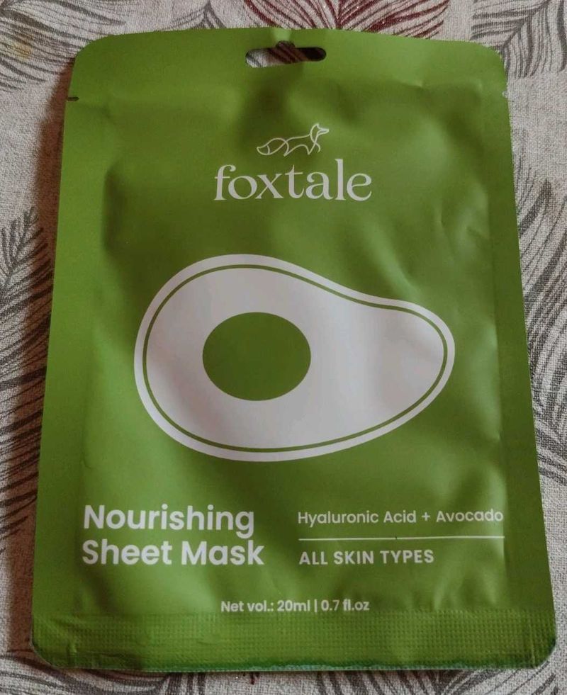Foxtale Nourishing Sheet Mask