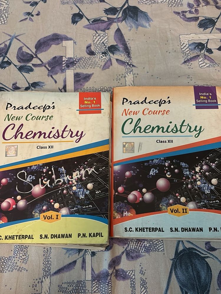 Pradeep Chemistry Guide Vol1 And 2 For Class 12th