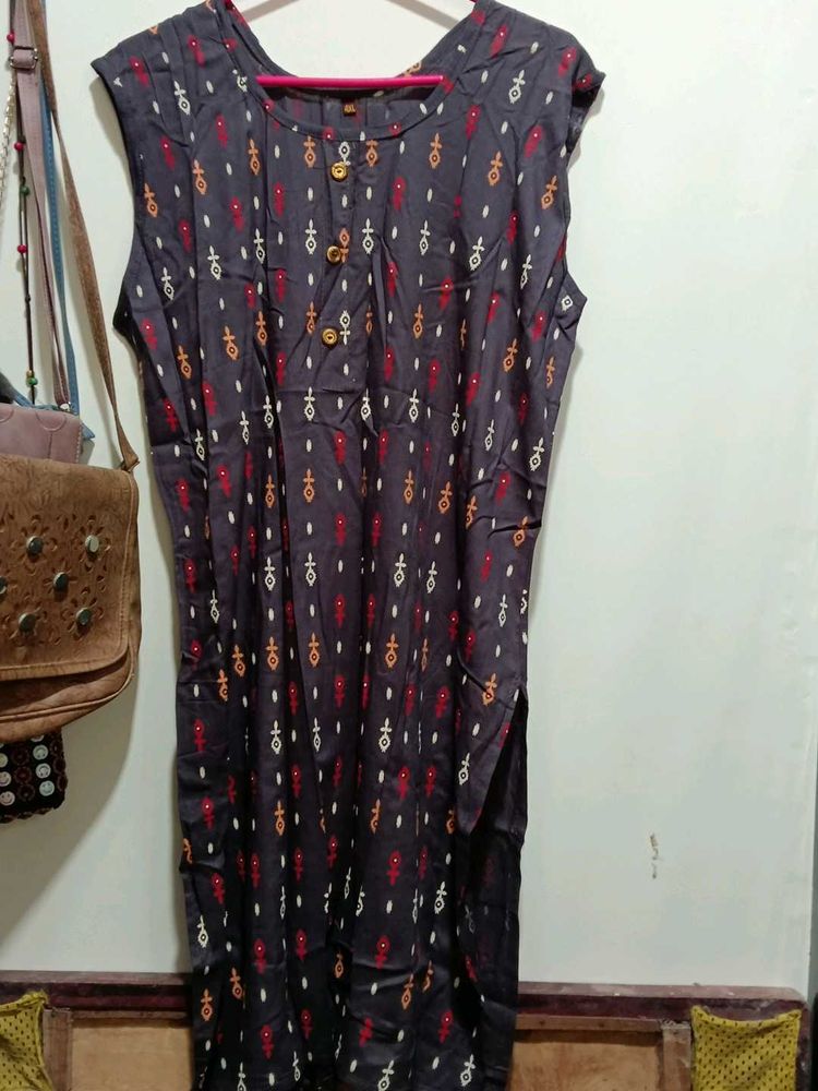 Grey Kurta